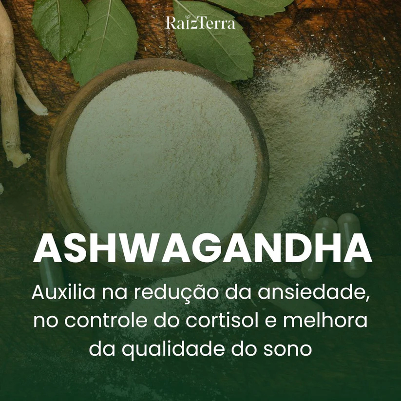 Combo Disposição | Moringa + Ashwagandha + Maca Negra (Brinde)