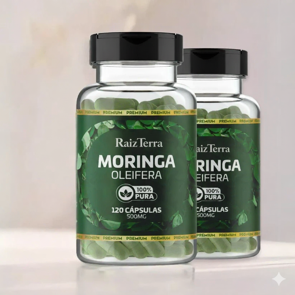 Moringa em Pó ou Capsulas - 100% pura